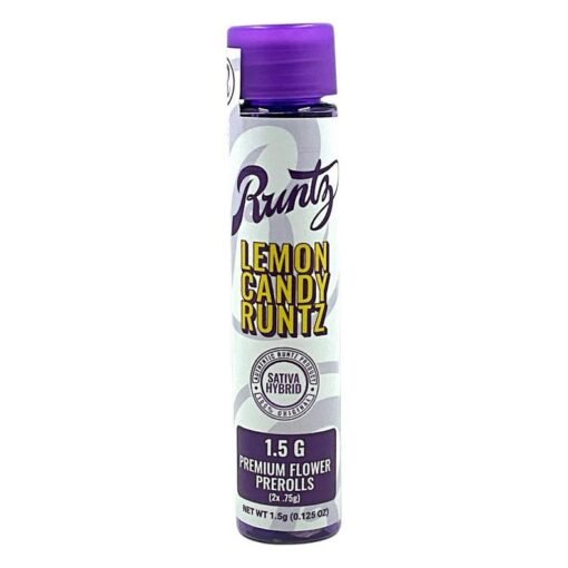 Lemon Candy Runtz 2pk 0.75g Pre-Rolls – Sweet Citrus Hybrid