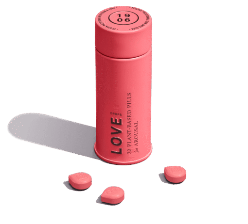 Love Tablets 30pk | 2.5mg THC Microdose for Intimacy & Mood