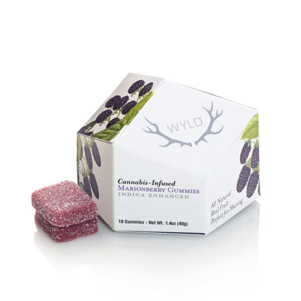 Marionberry Mellow 10pk 10mg Gummies – THC Edibles