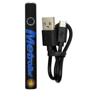 MetroBud 510-thread Battery – Universal Vape Battery + USB Charger