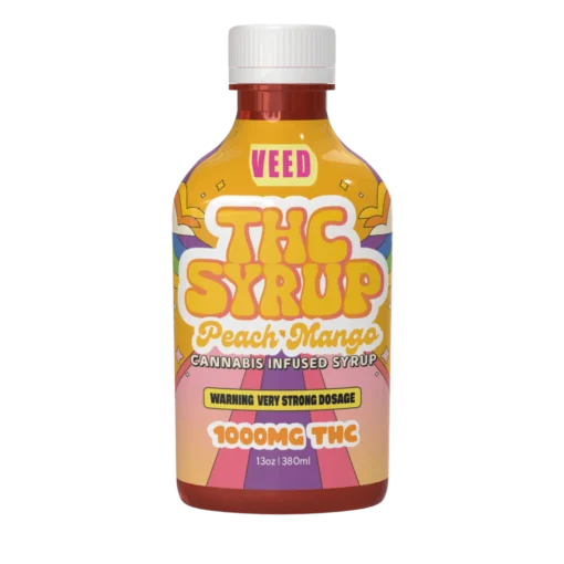 Orange Nano-Infused THC Syrup | 1500mg High Potency Edible