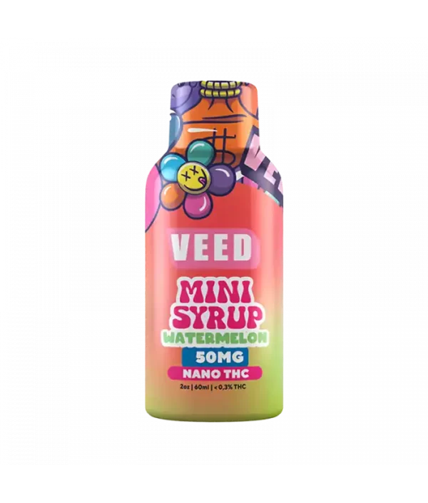 Watermelon Nano-Infused Syrup 1500mg THC | Fast-Acting Edible
