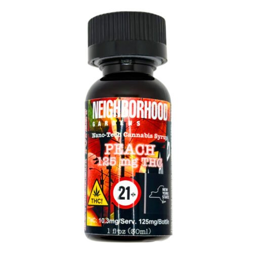 Mango Nano-Infused THC Syrup | 125mg Fast-Acting Edible