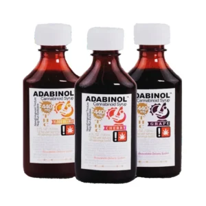 Nano-Infused Raspberry Syrup 125mg THC | Fast Acting