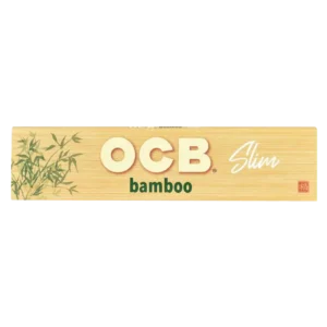 OCB Bamboo 1.25″ Rolling Papers – Ultra-Thin, Eco-Friendly 50ct