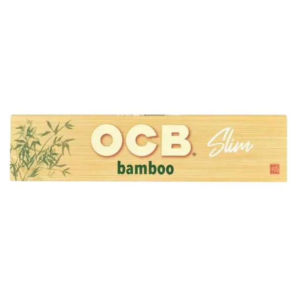 OCB Bamboo 1.25″ Rolling Papers – Ultra-Thin, Eco-Friendly 50ct