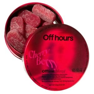 OFF HOURS Cherry Berry Offline 10pk 10mg Gummies – THC Edibles
