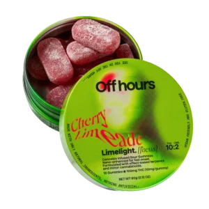 OFF HOURS Cherry Limeade Limelight Gummies 10pk – 10mg THC Each