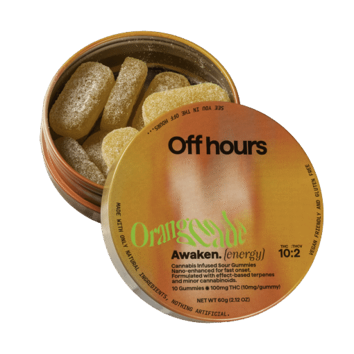 OFF HOURS Orangeade Awaken Gummies 10pk | 10mg THC Energizing Edibles