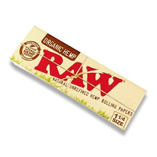 Organic Hemp Connoisseur 1.25in Rolling Papers – Pure, Slow-Burning