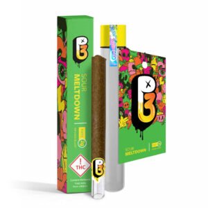 P3 Sour Meltdown Infused Blunt | 2g High-THC Blunt with Sour Terps