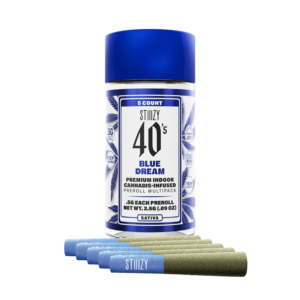 PACKS Blue Dream Infused Pre-Rolls 5pk – Potent Berry Sativa