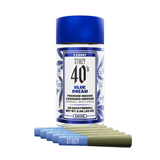 PACKS Blue Dream Infused Pre-Rolls 5pk – Potent Berry Sativa
