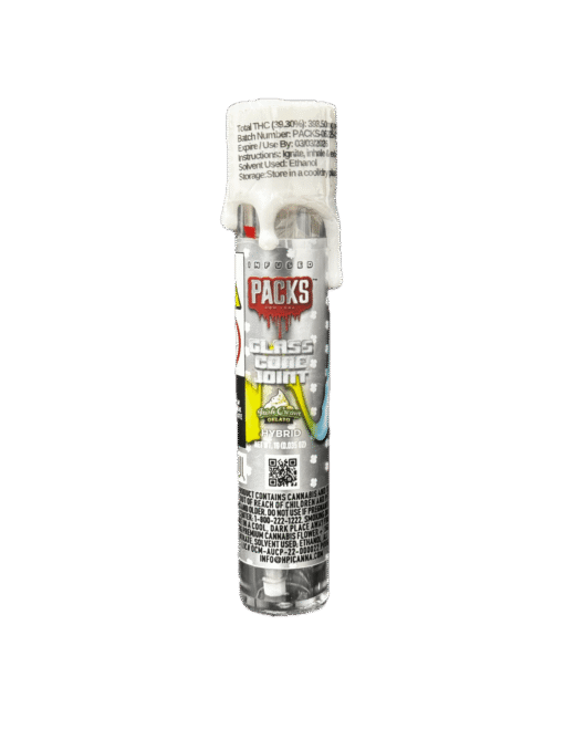 PACKS Irish Cream Gelato Infused Pre-Roll 1g – Premium Hybrid Joint