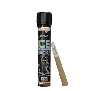 Peaches & Cream 1g Infused Pre-Roll – Hybrid THC Pre-Roll