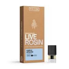Purple Afghani Live Rosin 1g Pod – Solventless THC Vape