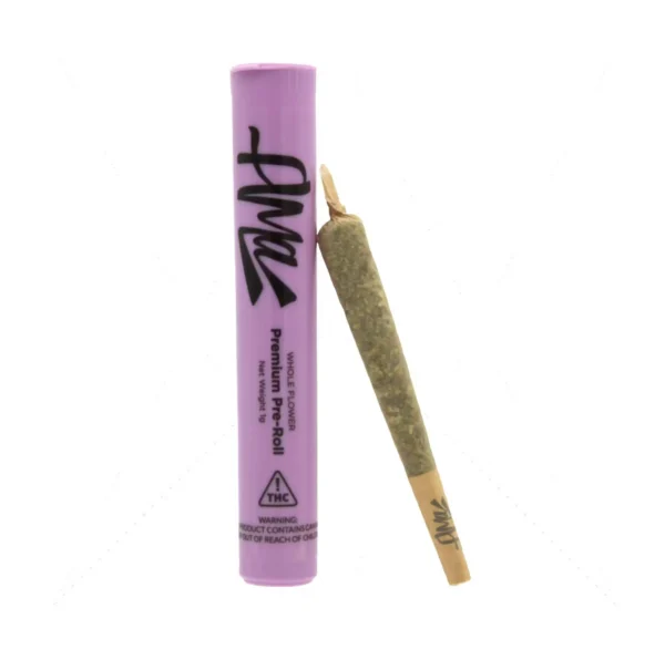 Purple Trainwreck 1g Infused Pre-Roll – Hybrid THC Pre-Roll
