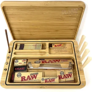 RAW Classic Metal Rolling Tray – Standard Size