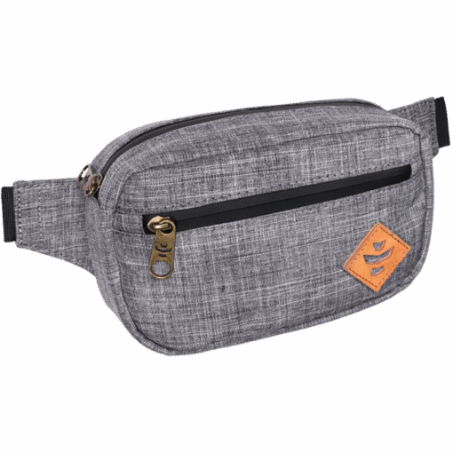 REVELRY The Companion Crosshatch Grey – Smell-Proof Dab Accessory Pouch