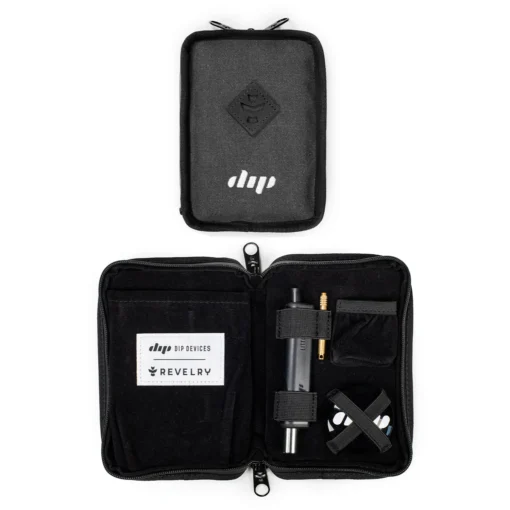 REVELRY The Dab Kit Black – Smell-Proof Dab Tool Organizer