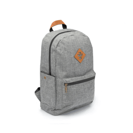 REVELRY The Explorer Crosshatch Grey – Smell-Proof Backpack