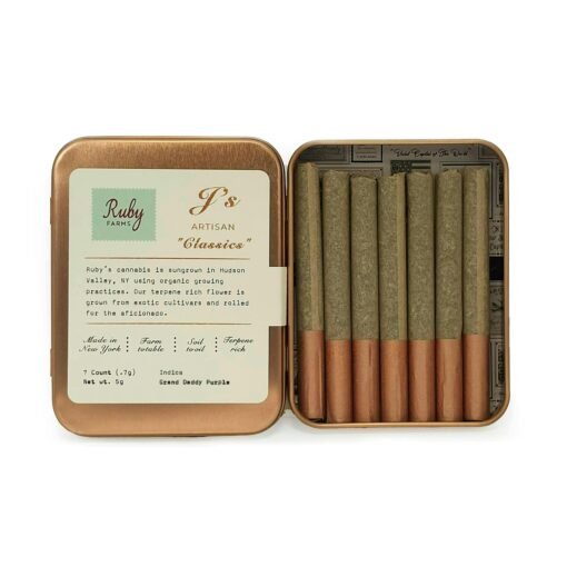 RUBY FARMS Grand Daddy Purple Pre-Rolls 7pk – 0.5g Each