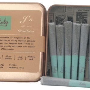 RUBY FARMS Wedding Cake 7pk 0.5g Pre-Rolls – Hybrid