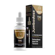 Rosin 300mg Tincture – Solventless Full-Spectrum THC