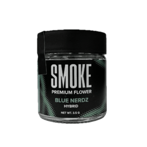 SMOKE Blue Nerdz 3.5g Flower – Sweet Blueberry Candy Hybrid