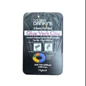 Snobby Dankins Glue York City 1g Vape Cartridge – Heavy Diesel