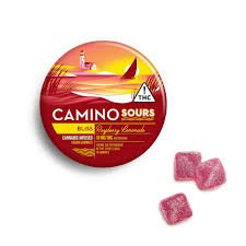 SOURS Raspberry Lemonade 10pk 10mg Gummies – THC Edibles