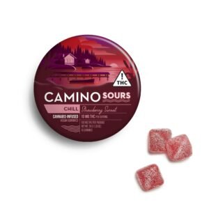 SOURS Strawberry Sunset 10pk 10mg Gummies – Strawberry THC Edibles