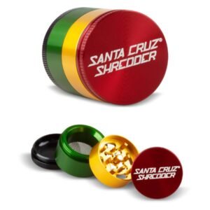 Santa Cruz Shredder Small 4pc Grinder – Compact, Durable, Fluffy Grind