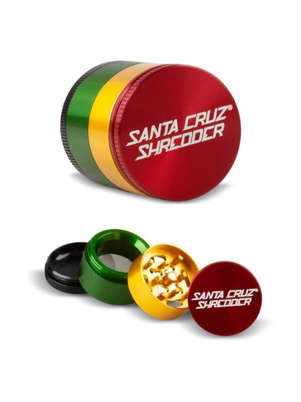 Santa Cruz Shredder Small 4pc Grinder – Compact, Durable, Fluffy Grind