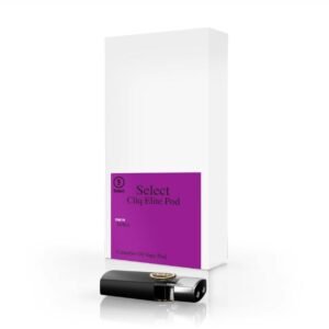 Relax with Select Elite’s Bubba Kush CLIQ pod—0.5 g of high-potency indica oil (~85% THC) with live terpenes, refillable design, and smooth calming effects.