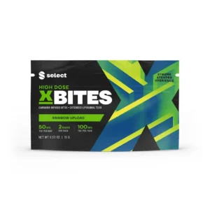 Select X-Bites – Rainbow Upload 2-Pack | 50mg THC Gummies