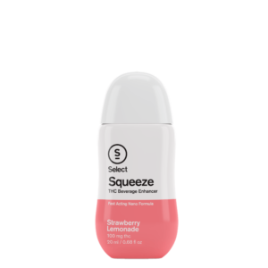 Select Squeeze Strawberry & Lemon 100mg THC Beverage Enhancer | 20mL