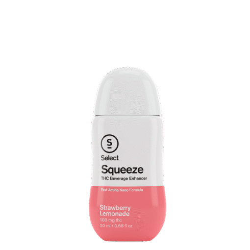 Select Squeeze Strawberry & Lemon 100mg THC Beverage Enhancer | 20mL