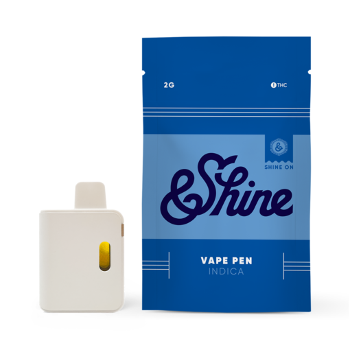 &Shine Northern Lights Indica Vape Pen 2000mg – Rechargeable AIO