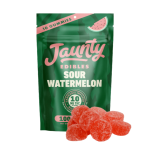 Sour Watermelon Gummies 10pk | 10mg THC Edibles
