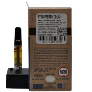 Strawberry Cough 1g Distillate Cartridge – Connoisseur Concentrates