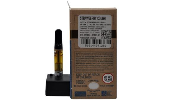 Strawberry Cough 1g Distillate Cartridge – Connoisseur Concentrates