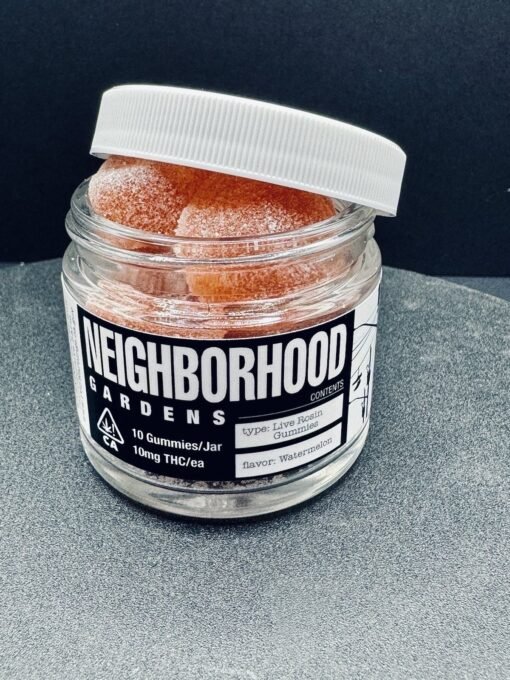 Summer Sunset Live Rosin Gummies – Neighborhood Gardens Edible