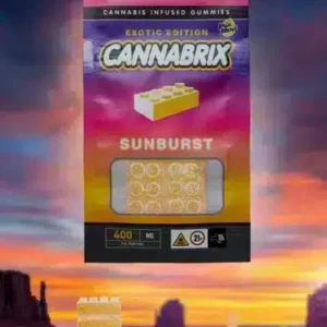 Sunburst Tangerine Gummies – 400mg THC | Cannabrix