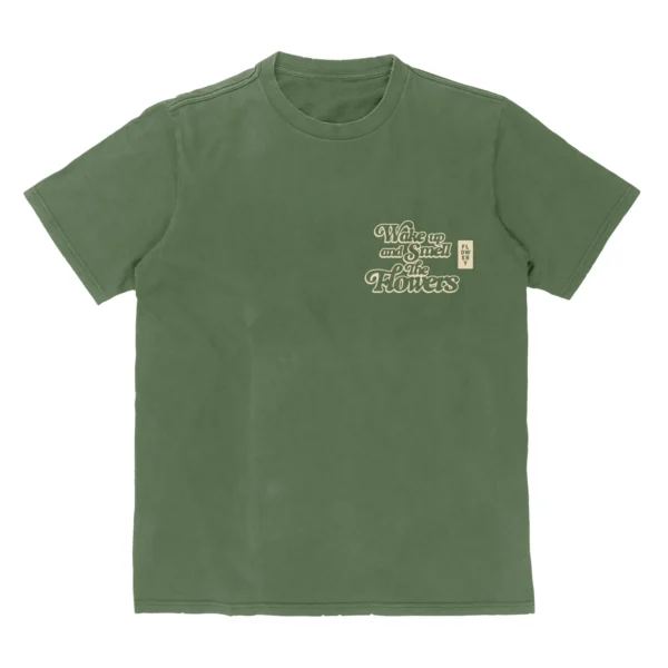 The Flowery Hash Flag Tee 2XL – Black Graphic T-Shirt