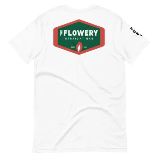 The Flowery Hash Flag Tee 3XL – Black Graphic T-Shirt