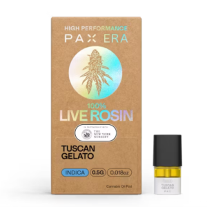 Tuscan Gelato Live Rosin 0.5g Pod – Premium Solventless Vape