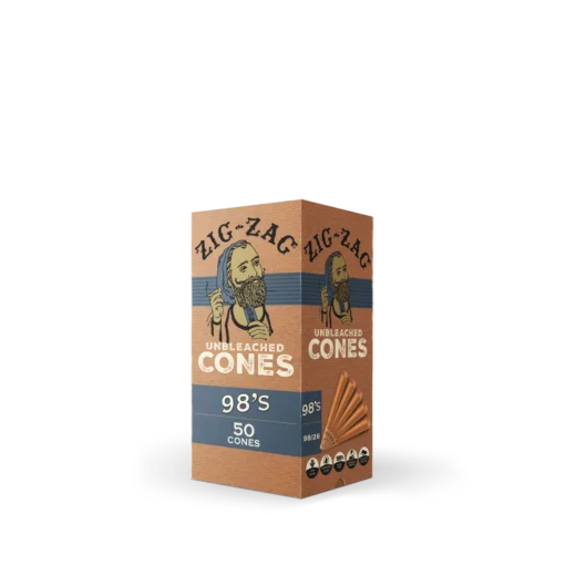 Unbleached King Size Pre-Rolled Cones