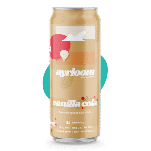 Vanilla Cola THC Beverage – 10mg | Classic Soda Infused