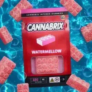 Watermellow Watermelon Gummies – 400mg THC | Cannabrix